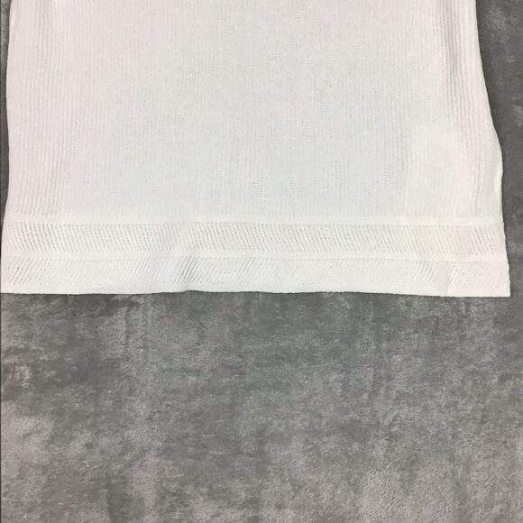 Carlisle Collection Women’s XL White Knit Tank Top Sleeveless Pullover Sweater - Picture 11 of 11